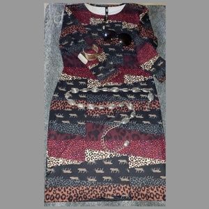 Victoria Sport Cheetah Print Dress